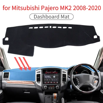 Brūkšnys kilimėlis Mitsubishi Pajero MK2 Shogun neslystantis prietaisų Skydelio Kilimėlis Padengti Trinkelėmis skėtį nuo saulės Dashmat Apsaugoti Kilimų Brūkšnys Priedai Padas