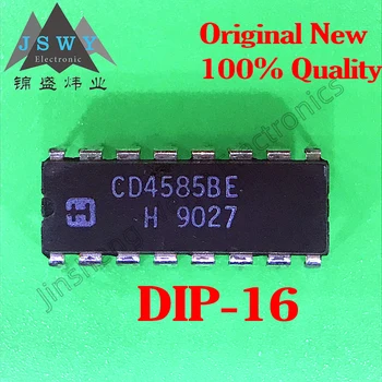 5VNT CD4585BE CD4585 In-line, KRITIMO-16 Logika Amplitudės Lyginamąjį Chip IC 100% visiškai Naujas Originalus Akcijų, Nemokamas Pristatymas