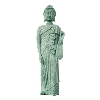 Dirbtinė Akmens Budos Statula Patvarus Naujasis Kinijos Akmens Budos Statula Amatų Patvarus Ir Atsparus Oro Sąlygoms Zen Namų Naujasis Kinijos