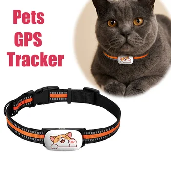 4G Pet Tracker GPS Locator Šuo Anti-Lost Locator Vandeniui Rasti Prietaiso Nuotolinio Valdymo Kačių Antkaklis Sekimo Įrenginys, skirtas Šunims, Katėms