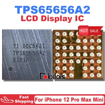 2vnt TPS65656A2 iPhone 12 Pro Max 12Pro Mini LCD Ekranas IC TPS65656A2YFFR Integriniai Grandynai Pakeitimo Dalis Chip Lustų rinkinys