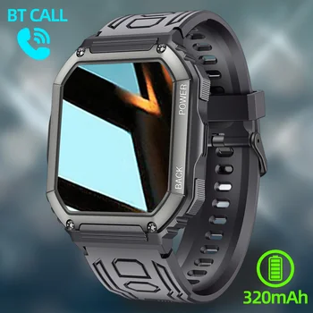 Naujas C20S Naujas Smart Watch Vyrų Didelė Baterija Muziką Fitness Tracker 