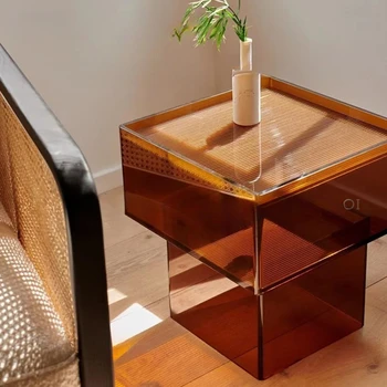 Naujų dizainerių kavos staliukas kūrybos spalva pusėje stalo modelis, namas mažame bute telefonas keletą miegamojo staliukas customiz
