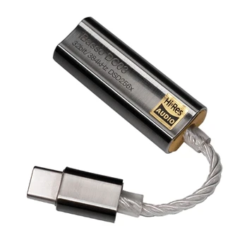 Tipas-C 3.5 mm Ausinių Stiprintuvo Adapteris iBasso DC03 USB DAC, skirta 