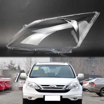 Honda CRV 2007-2011 priekinis žibintas Objektyvo dangtelis skaidrus Žibintų plastikinį dangtelį Objektyvo priekinis žibintas padengti apsaugos 2VNT CR-V