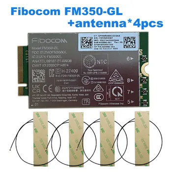 Fibocom FM350-GL M. 2 modulis HP X360 830 855 G7 7940HS 855G8 Nešiojamas M46335-005 5G LTE WCDMA 4 x 4 MIMO GNSS modulis FM350 GL