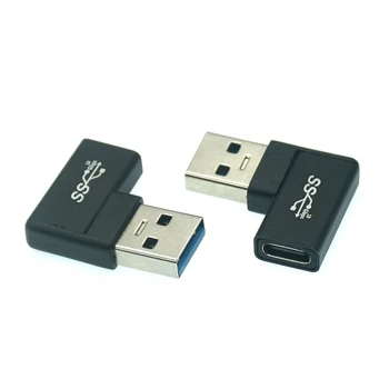 USB 3.1 Vyrų Tipas-C Moterų Adapteris,USB A-USB C 3.1 GEN 2 Keitiklis,Paramos Dvipusis 10Gbps Įkrovimo ir Duomenų