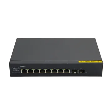 8 port 10/100 /1000m Poe+2port Uplink Ethernet Switch Nevaldomas Poe Switch