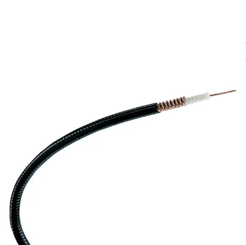 Bendraašis RF kabelis FSJ1-50A 1/4 super lankstus finansuojančiojo Andrew gofruotas vario kabelis