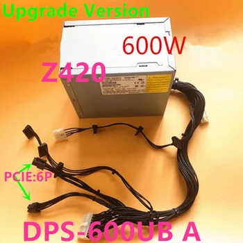 Naujas Originalus impulsinis Maitinimo šaltinis HP Z420 PCIE:6Pin*2 600W Atnaujinti elektros Energijos Tiekimo VB-600UB A 623193-001 632911-001
