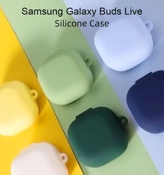 Mielas Atvejais Silikono ausinių Dangtelis skirtas Samsung Galaxy pumpurai 2 Pro/Pro/Live Atveju Shell Priedai anti-drop atsparus smūgiams raštas
