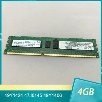 IBM RAM 49Y1424 47J0145 49Y1406 4GB 1RX4 DDR3 1333 PC3L-10600R REG ECC Serverio Atminties Aukštos Kokybės Greitas Laivas