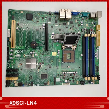 Serverio Plokštę Už Supermicro Už X9SCI-LN4 DDR3 Intel C204 LGA1155 Visiškai Išbandyta Geros Kokybės